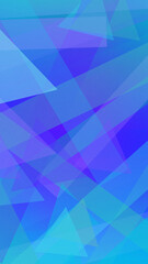 Fototapeta premium Teal and cyan geometric polygons overlap in a soft futuristic style, offering a refreshing abstract backdrop for tech designs, apps, and banners.