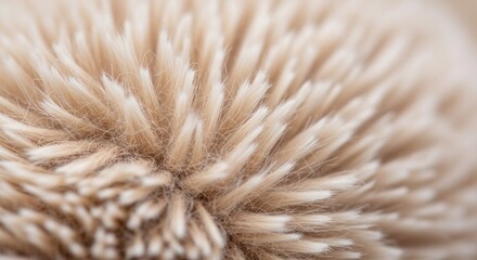 Fototapeta premium Close-up View of Textured Beige Surface with Soft Focus and Subtle Details.