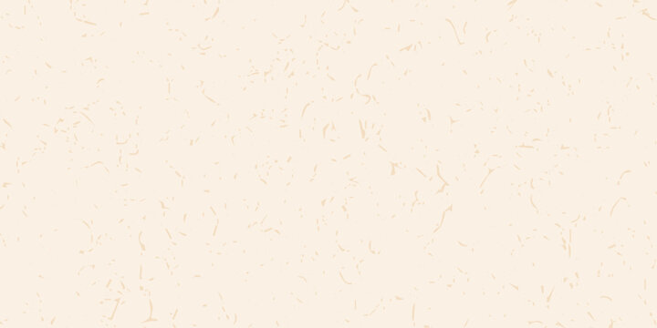 Organic handmade paper backdrop with detailed fiber structure, grainy surface, and Mulberry paper. Vector illustration.