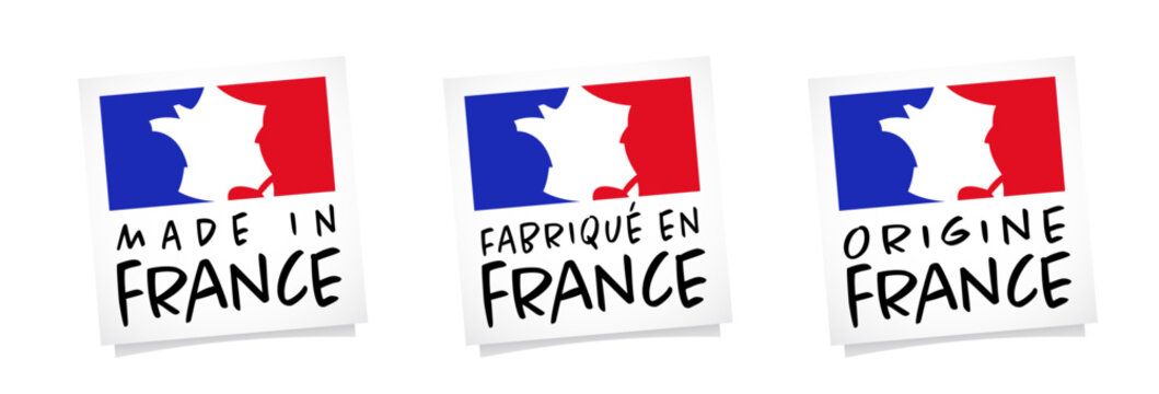 Fabriqu&eacute; en France / Made in France / Origine France	