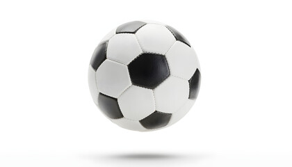 Fototapeta premium Soccer ball in mid air flight.