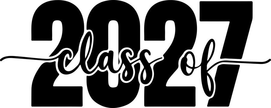 Class of 2027 Svg, Senior 2027 Svg, Senior Class of 2027 Svg, Graduation 2027 svg