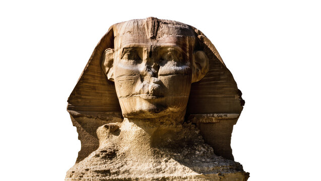 Great Sphinx of Giza stone monument head