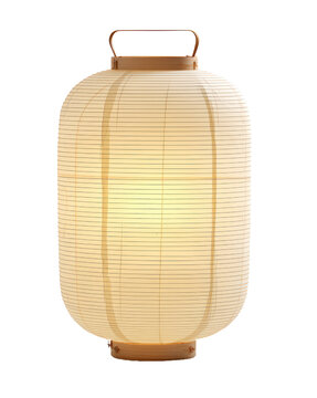 Soft Cylindrical Asian Paper Lantern