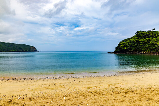 Scenery of Kuninao Beach, Amami Oshima Island