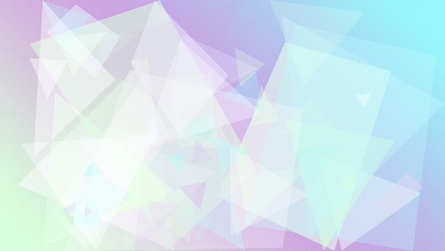 A soft rainbow mix of pastel polygon arrow shapes creates a bright futuristic backdrop, ideal for creative campaigns, websites, posters, and tech branding layouts.
