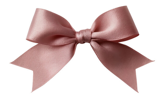 Pink Satin Ribbon Bow