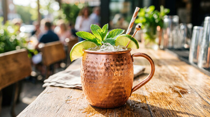 Moscow Mule, alcohol cocktail