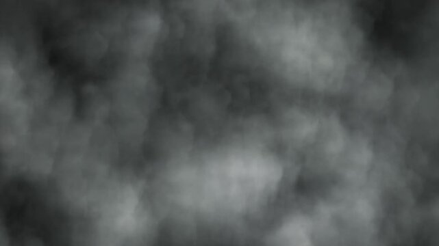 cloud loop background. Atmospheric smoke Fog dust effect. 