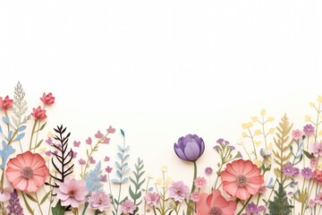 Obraz premium Flower backgrounds outdoors blossom.