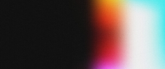 Fototapeta premium Abstract Gradient Light Blur with Dark Grainy Texture Background