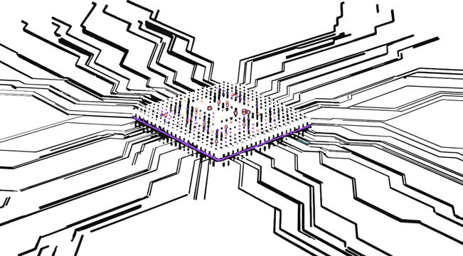 Central Processing Unit: A microchip, also known as a central processing unit or CPU, is the brain of any computer, processing all data and instructions.