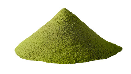 Fototapeta premium Pile of fine green matcha powder