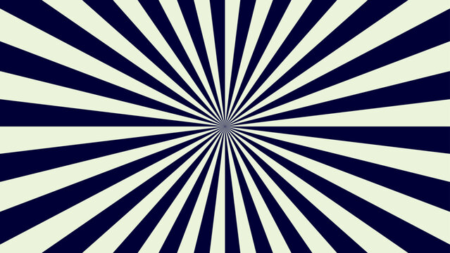 A vibrant dark blue and light green sunburst pattern with radiating lines