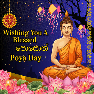 Wishing you a blessed poson poya day 4