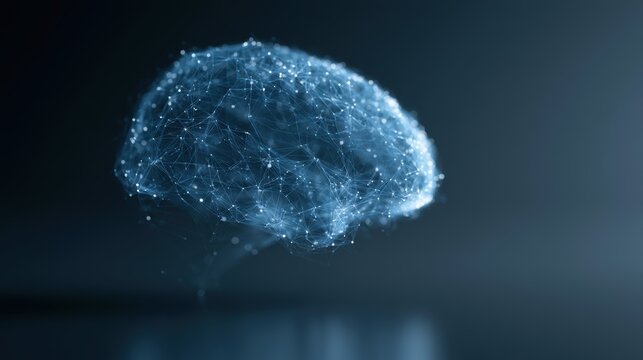 artificial intelligence wallpaper, abstract machine learning graphics, modern tech design