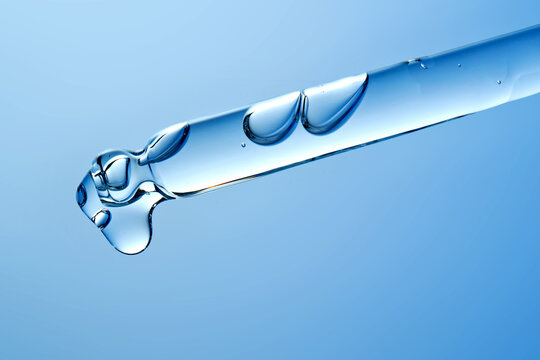Serum pipette dispensing barrier repair fluid droplets