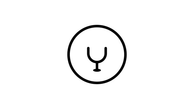 Dynamic microphone loop with smooth morphing animation for ui/ux microphone morphing animation