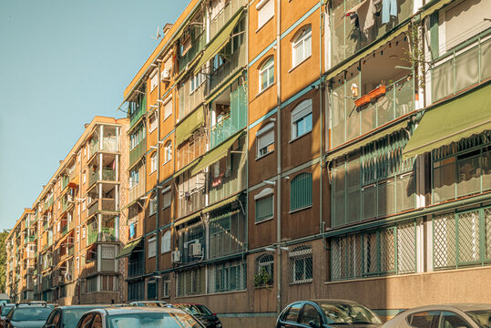 Fachadas y arquitectura de la Ciudad de Madrid