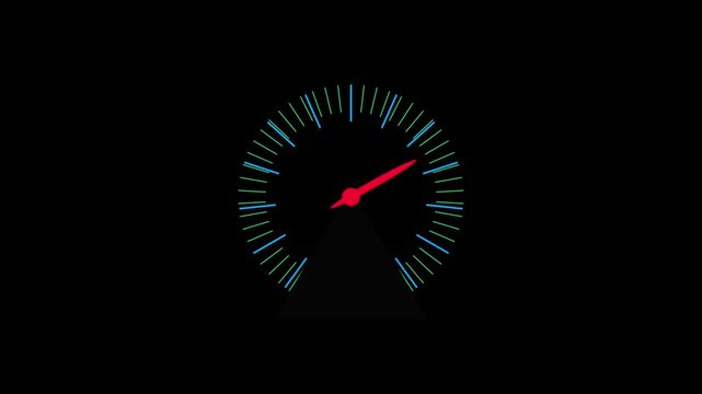 speedometer, bike, car speed meter animated 4k.
