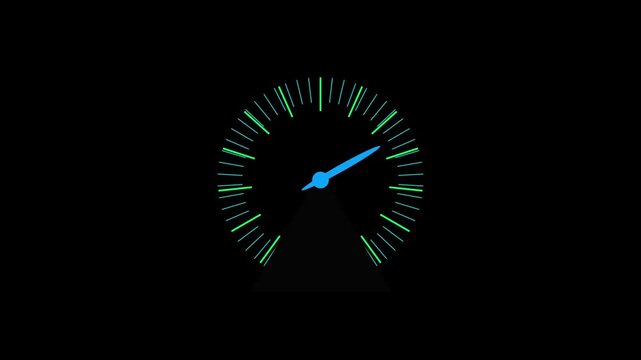 speedometer, bike, car speed meter animated 4k.