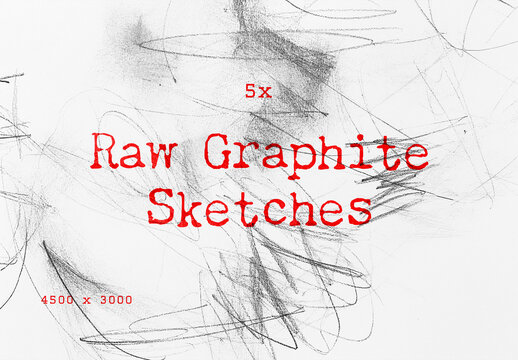 Raw Graphite Textures