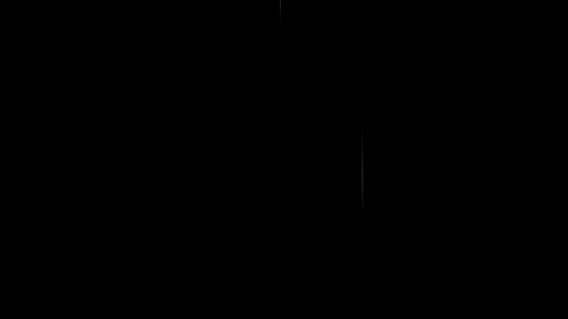 Anime Speed Lines Right to Left Dynamic Action Effect. Comic Speed Lines Horizontal Right to Left Seamless Loop.