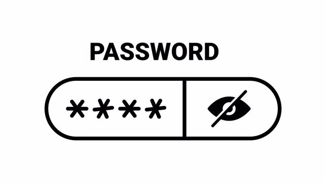 hide password is active icon animation
