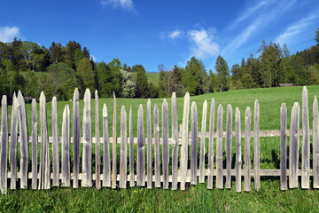 Obraz premium Panorama of San Pietro Val di Funes in South Tyrol, Italy