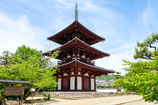 法隆寺」の写真素材 | 262件の無料イラスト画像 | Adobe Stock