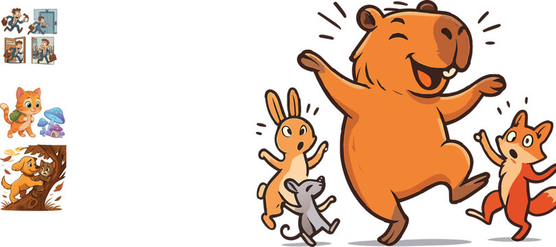 The Animal Dancing Capybara