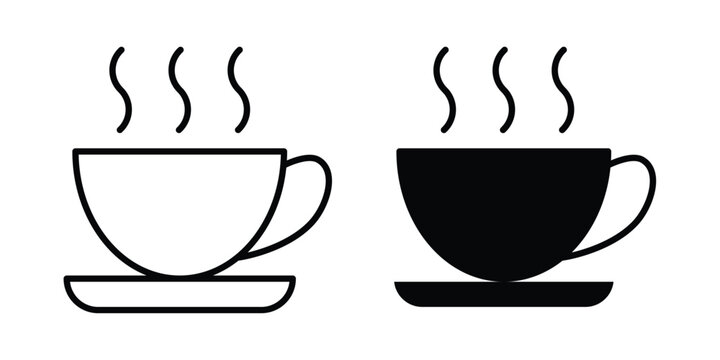 Hot tea icon