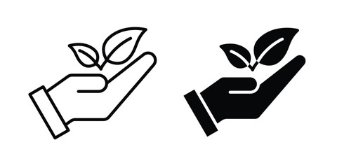 Obraz premium Save environment icon