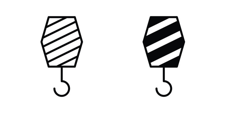 Winch hook icon