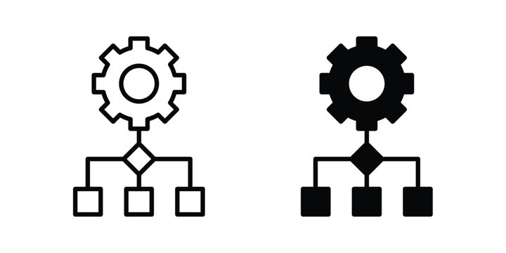 Workflow process icon