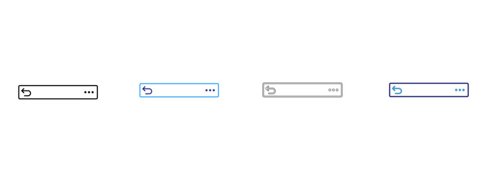 Four numbered steps or stages progress bar with arrows in linear sequence isolated on transparent background, Vector