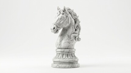 Fototapeta premium marble horse head horse statue marble sculpture stone horse home decor statue sculpture equine art marble art stone sculpture horse head marble figurine decorative statue
