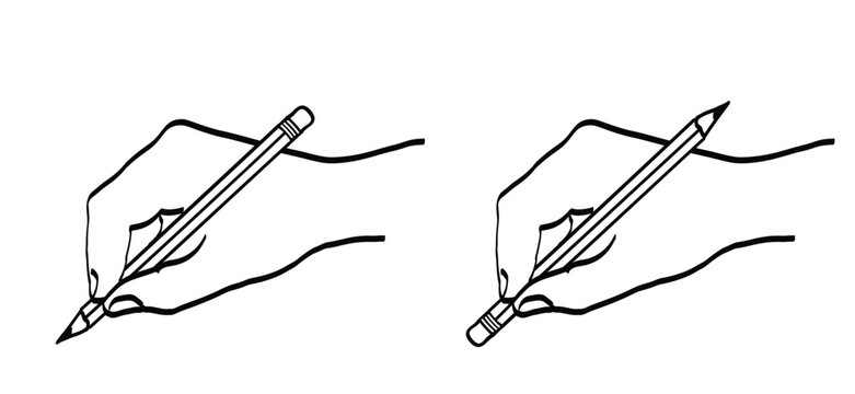 Hand holding a rubbergum, to grant something. Line draw brushes. An eraser is an object used to erase pencil lines. Pencil eraser concept. Gum eraser or eraser gum.
