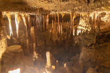Stalactites hanging from the caves roof © JawadZia