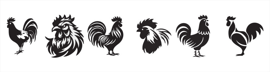 ROOSTER VECTOR.eps © Shamsher Shakeel