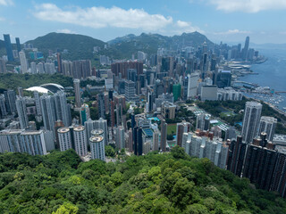 Obraz premium Landsape in Hong Kong,China