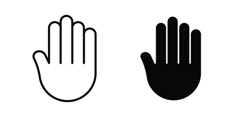 Fototapeta premium Hand icon