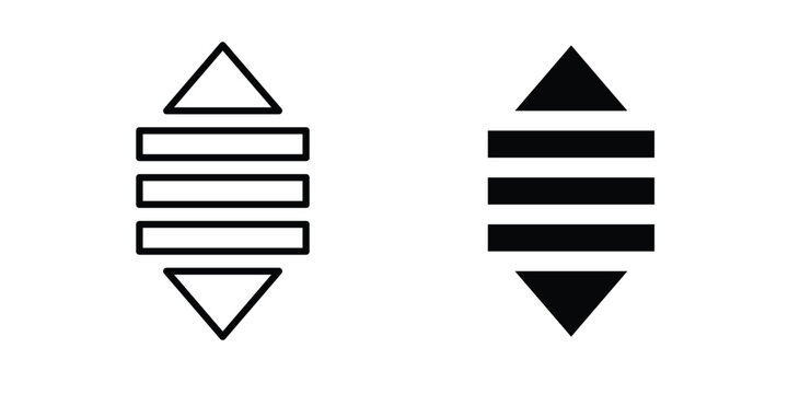 List dropdown icon