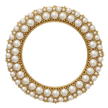 Elegant golden ring with sparkling gemstones