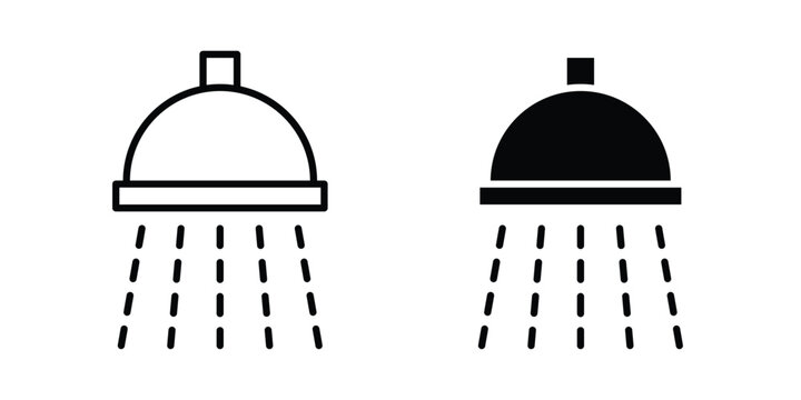 Shower down icon