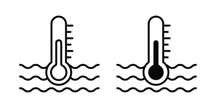 Car temperature icon