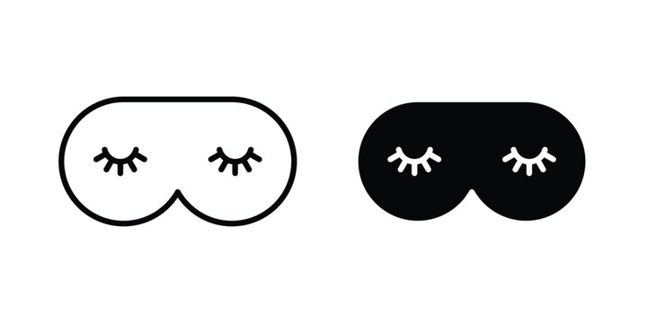 Eye mask icon