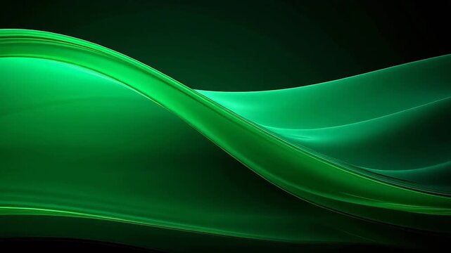 Digital technology green geometric curve abstract rk, pattern, decoration, computer, backdrop, internet, web, generative, wave, concept, futuristic, banner, ackground