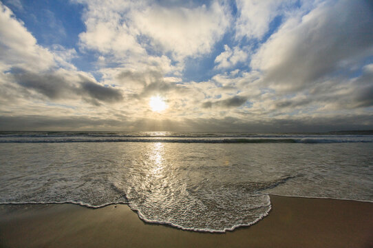 Sunrise over Scotch Beach