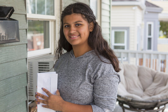 Teen with Autism and her mail